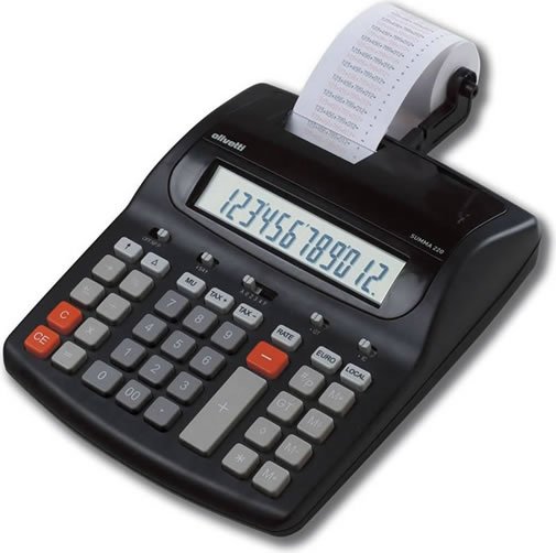 Calculadora Olivetti Summa 220